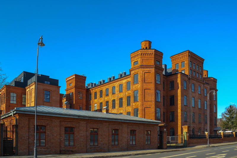 Fabryka w Łodzi