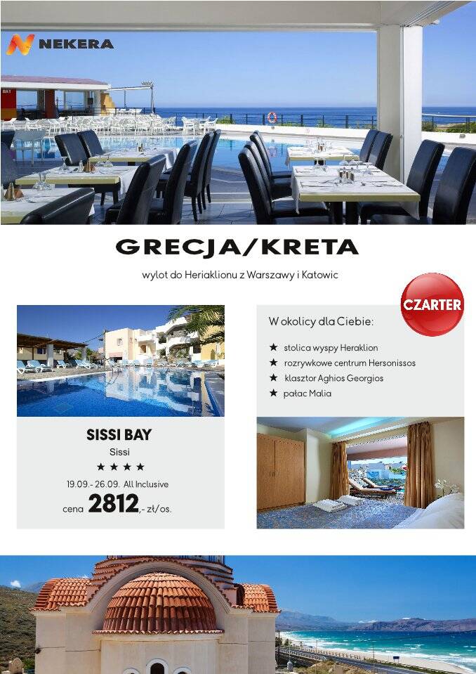 Wczasy zagraniczne Grecja Kreta